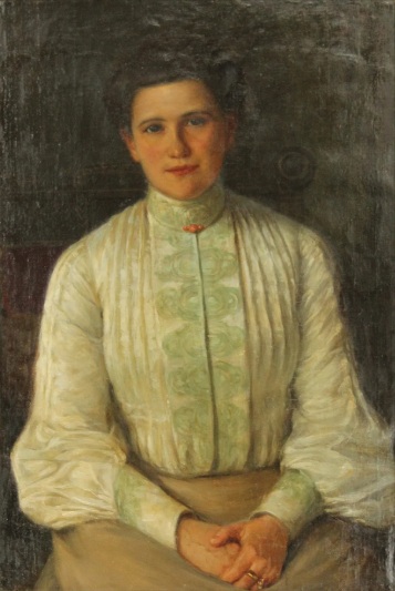 A Young Woman, 1904 (Josephine Junosza)(1872-1966)